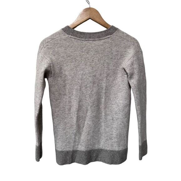 Athleta Westlake Gray Cardigan Sweater Wool Blend Button Front XS Athleisure - Picture 11 of 13